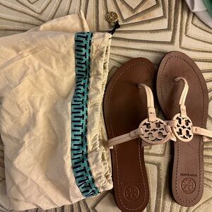 Tory Burch Leather Miller Sandals